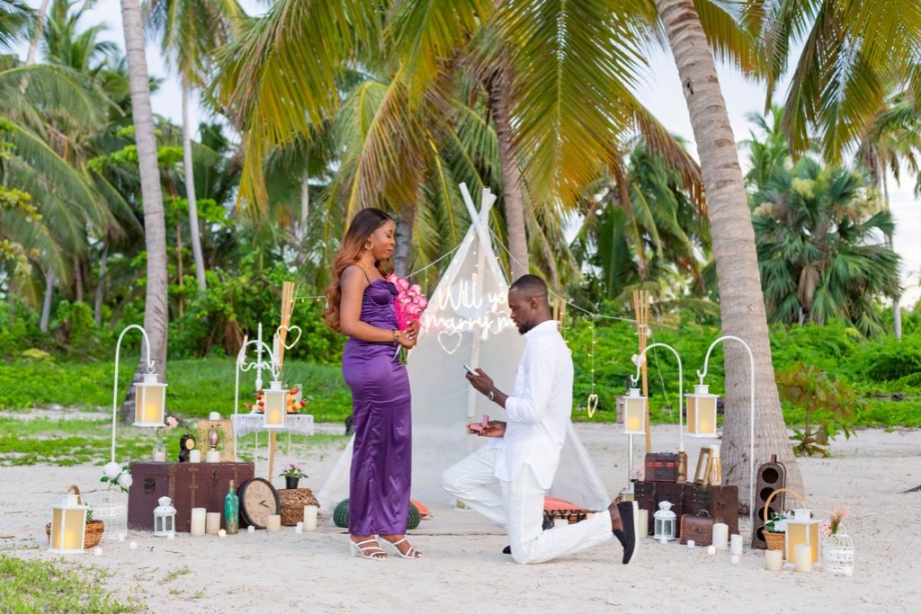 Punta Cana wedding proposal