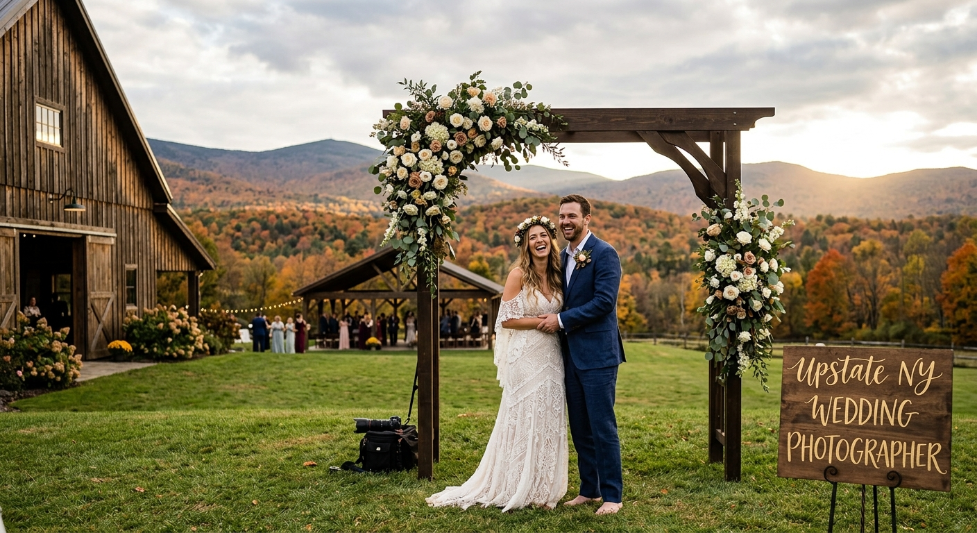 Choosing a Wedding Photographer in Upstate New York